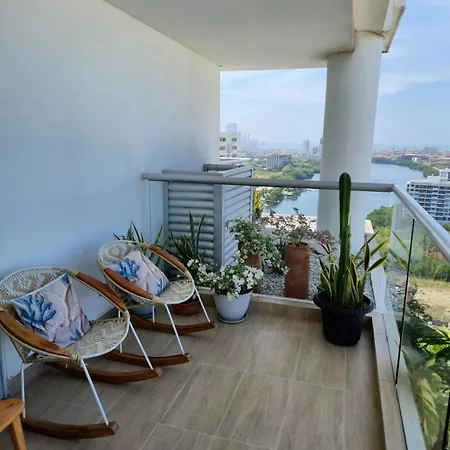Con Vista Al Mar Y Al Centro De Cartagena